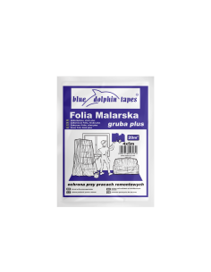 BLUE DOLPHIN FOLIA MALARSKA GRUBA PLUS 4M X 5M