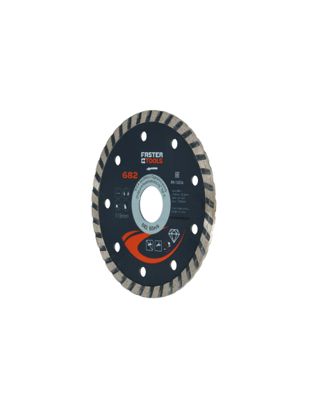 FASTER TOOLS TARCZA DIAMENTOWA TURBO 125 MM FASTER TOOLS