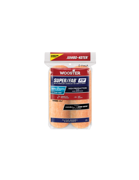 WOOSTER WAŁEK SUPER/FAB FTP 2-PACK 115X10 4 1/2" MAŁY