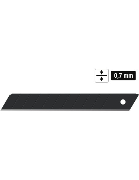 SOLID OSTRZA 25MM BLACK TIGER BLISTER